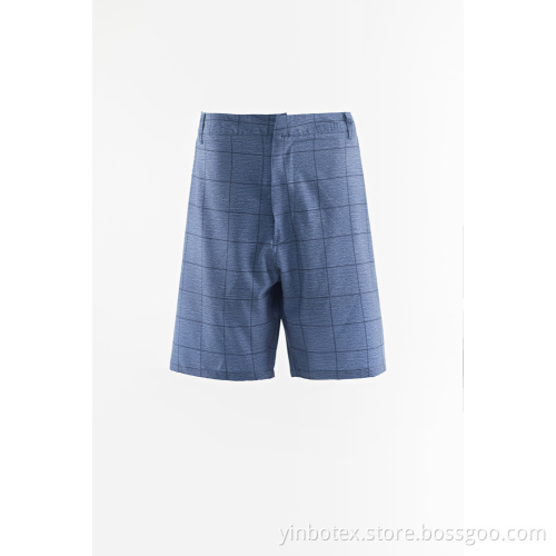 Mens-Print gewebt kurz